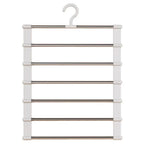 Multi-Layer Pants Hanger – Space-Saving Foldable Trouser Organizer